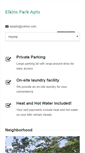 Mobile Screenshot of elkinsparkapartments.com